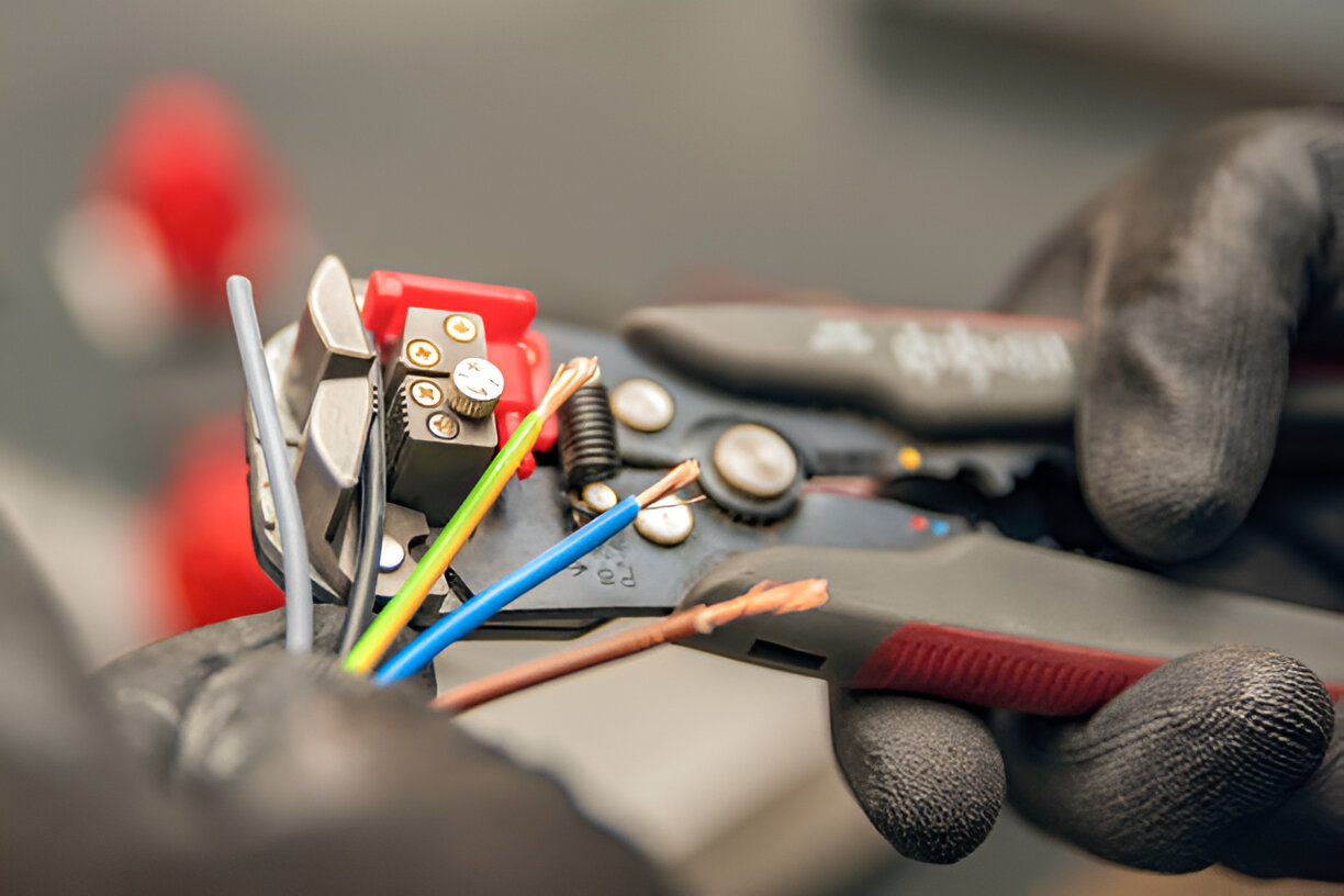 Modern LED lighting installation